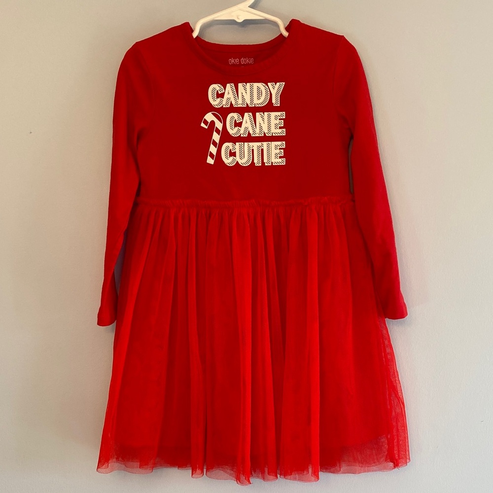 Okie Dokie Toddler Girl Christmas Dress